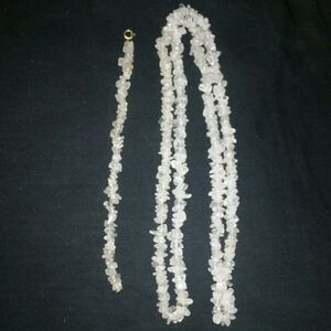 Chic Clear Beaded Necklace